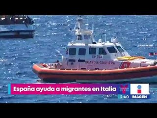 España envía buque a recoger inmigrantes que viajan a bordo de Open Arms | Yuriria Sierra