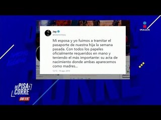 Joy Huerta reporta discriminación al tramitar pasaporte de su hija | De Pisa y Corre