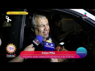 Amigos y familiares reaccionan ante la partida de Celso Piña | Sale el Sol