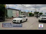 Policías abaten a cuatro en Guanajuato | Noticias con Ciro Gómez Leyva