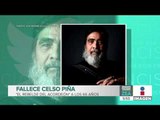 Muere Celso Piña, tras sufrir un infarto en Monterrey | Noticias con Francisco Zea