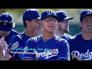 Julio Urias se va 20 juegos suspendido por violencia domestica