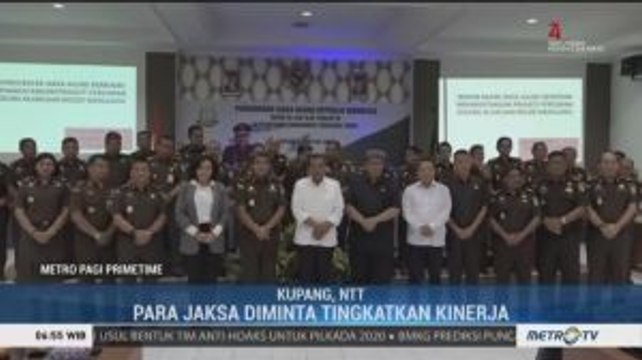 Jaksa Agung Beri Arahan Kepada Para Jaksa Kejati NTT