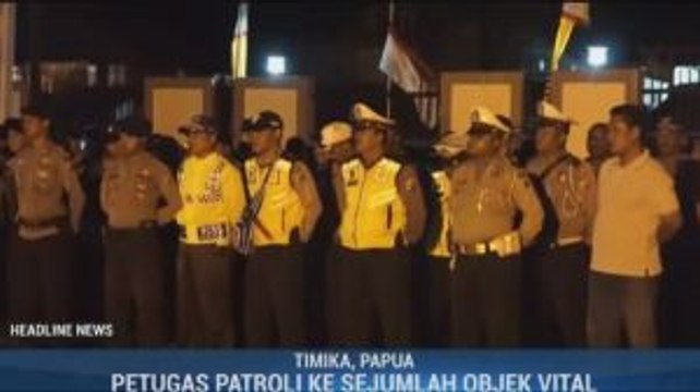 Jamin Keamanan, Polisi akan Patroli 24 Jam di Timika