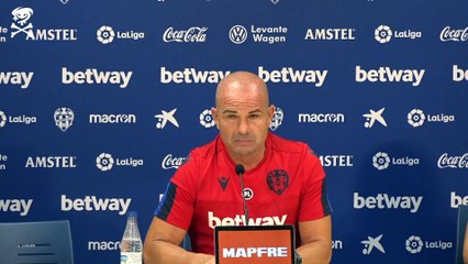 Paco López analiza el partido ante el Villarreal y los fichajes