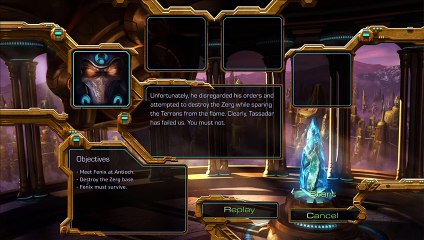 sc misssion 1 remastered protoss
