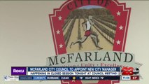 McFarland City Council set to appoint new city manager