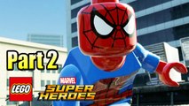 LEGO Marvel Super Heroes #2 — Captain America & Mr Fantastic {PS4} Walkthrough part 2