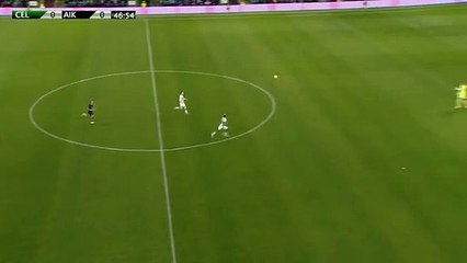 James Forrest Goal - Celtic vs AIK 1-0 22/08/2019