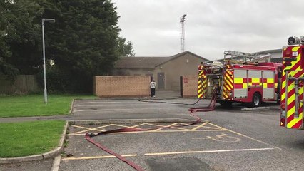 Fire at Hetton sports centre
