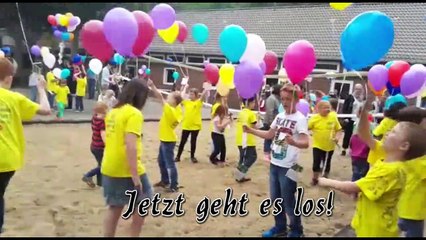 Massenstart mit Helium Ballons / Hannover Luftballons!