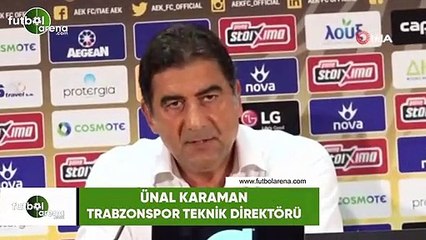 Ünal Karaman: "İyi bir kazanım elde ettik"