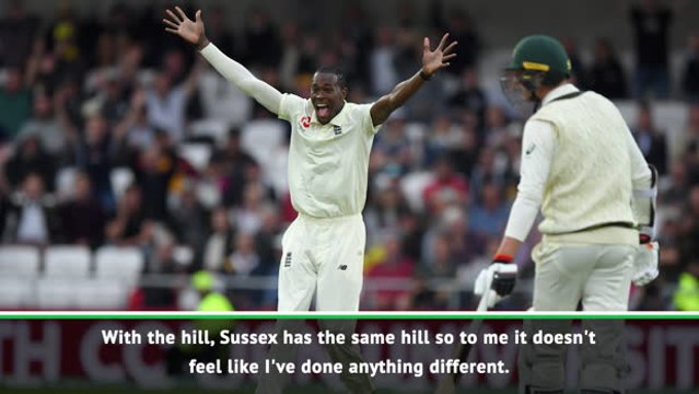 Archer feeling relaxed in 'familiar' territory