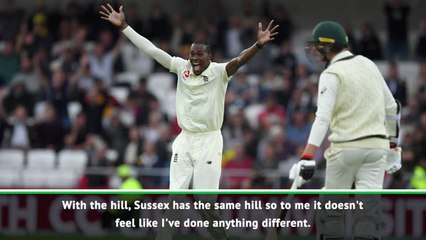 Archer feeling relaxed in 'familiar' territory