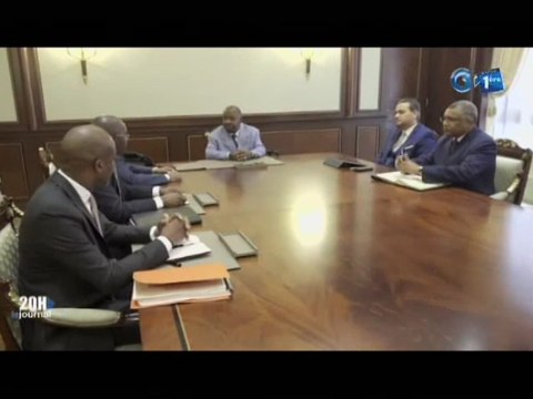 RTG/Audience du Président de la république avec plusieurs personnalités dont le Ministre de l’économie des finances et des solidarités nationale