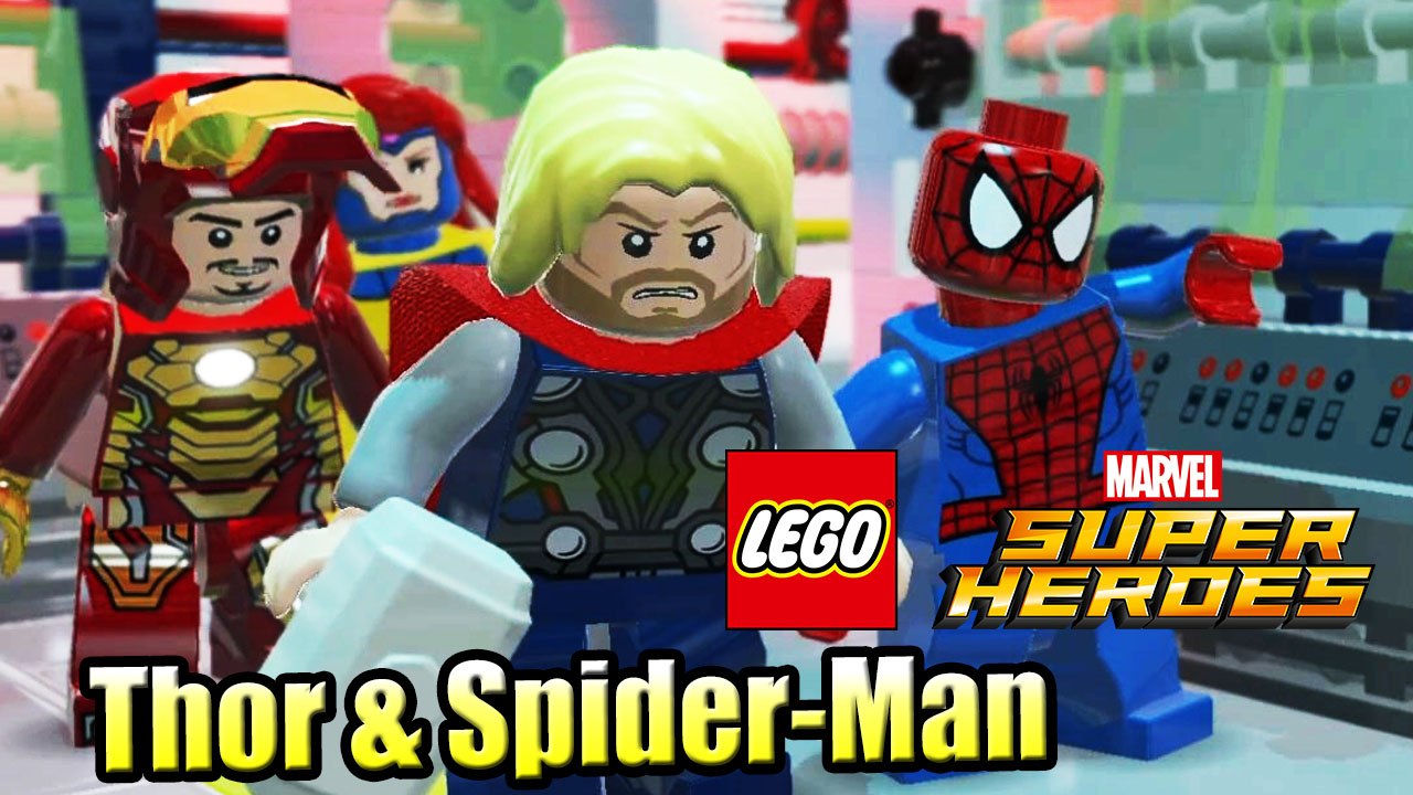 LEGO Marvel Super Heroes #10 — Thor & Spider-Man {PS4} Walkthrough part 10