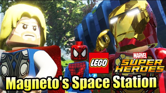LEGO Marvel Super Heroes #13 — Magneto's Orbital Space Station {PS4} Walkthrough part 13