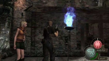 Resident Evil 4 - Chapter 3-1: Treasure Chest Behind Castle Entrance: Buy Semi-Auto Rifle (2019)