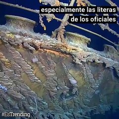 Captan imágenes del Titanic por primera vez en 14 años y evidencian su deterioro