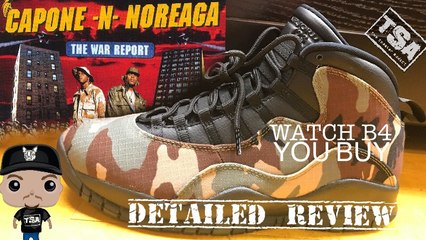 Air Jordan 10 Camo Retro Sneaker HONEST Detailed Review