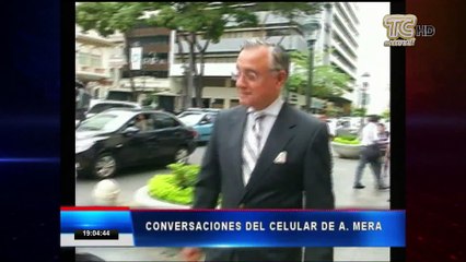 Según conversaciones extraídas de su celular, Alexis Mera aspiraba entrar al "anonimato"