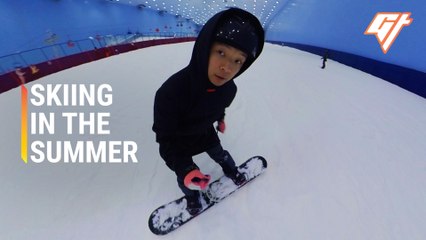 We Went Skiing in the Summer