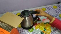 Reconnect electric kettle 1.5liter, how to work  Indian jyoti