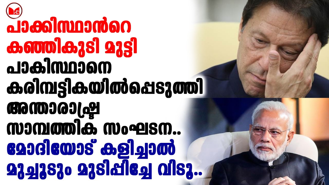 പാകിസ്ഥാനെ കരിമ്പട്ടികയിൽപ്പെടുത്തി അന്താരാഷ്ട്ര സാമ്പത്തിക സംഘടന..