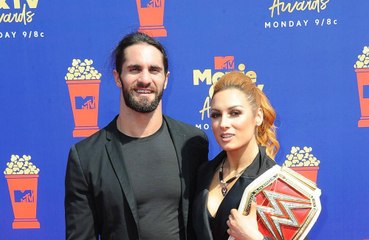 Seth Rollins and Becky Lynch engaged