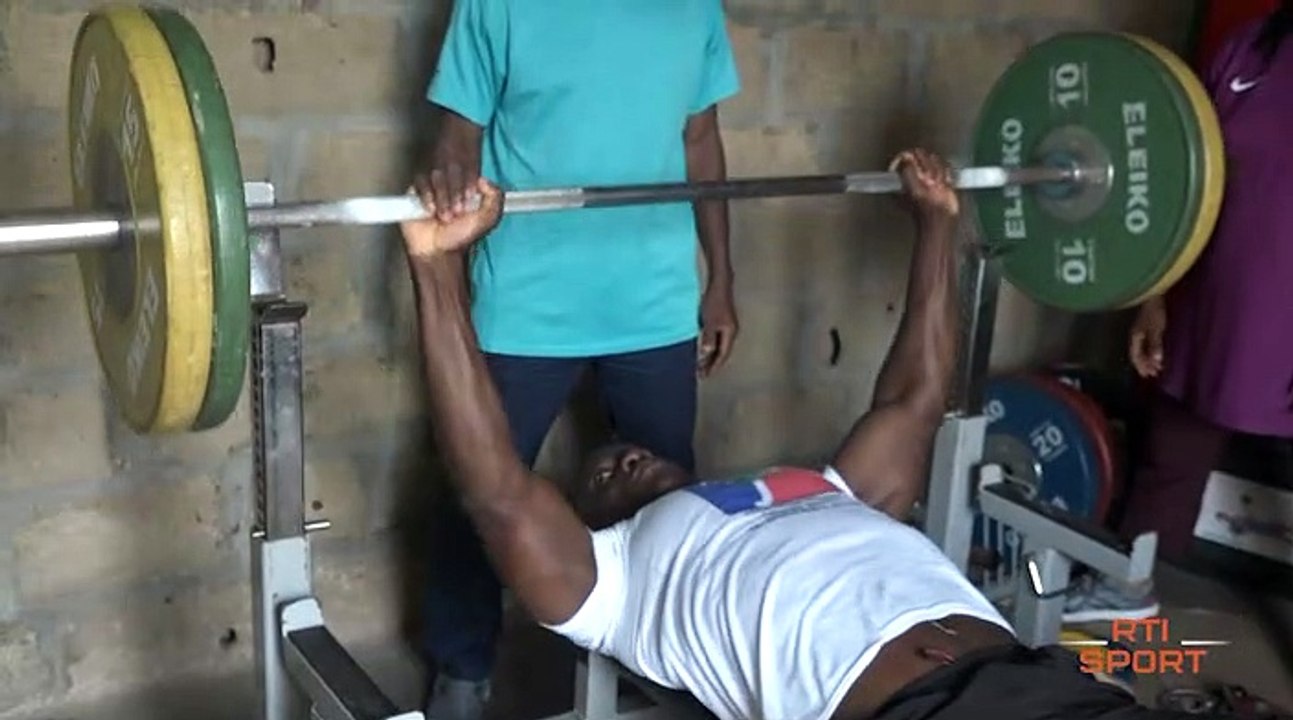Reportage | Focus sur Adou Anoh champion de côte d'ivoire haltérophile paralympique