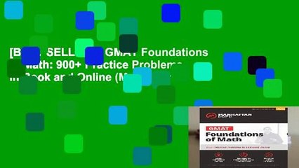 [BEST SELLING]  GMAT Foundations of Math: 900+ Practice Problems in Book and Online (Manhattan