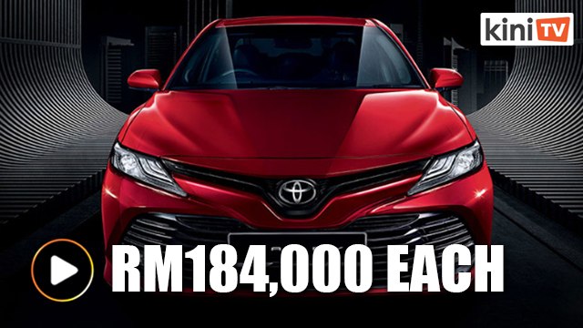 Penang gov't buys 15 of the latest Toyota Camry, RM184,000 each