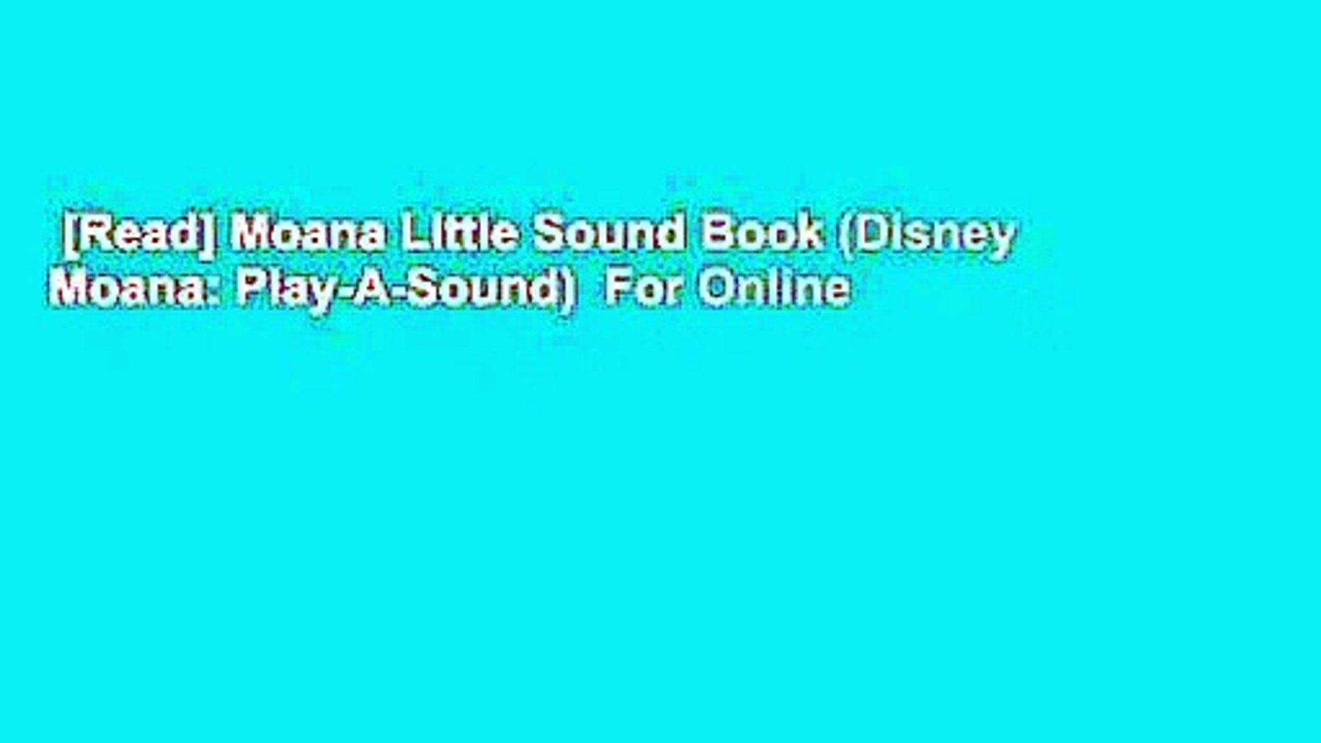 Moana discount online dailymotion