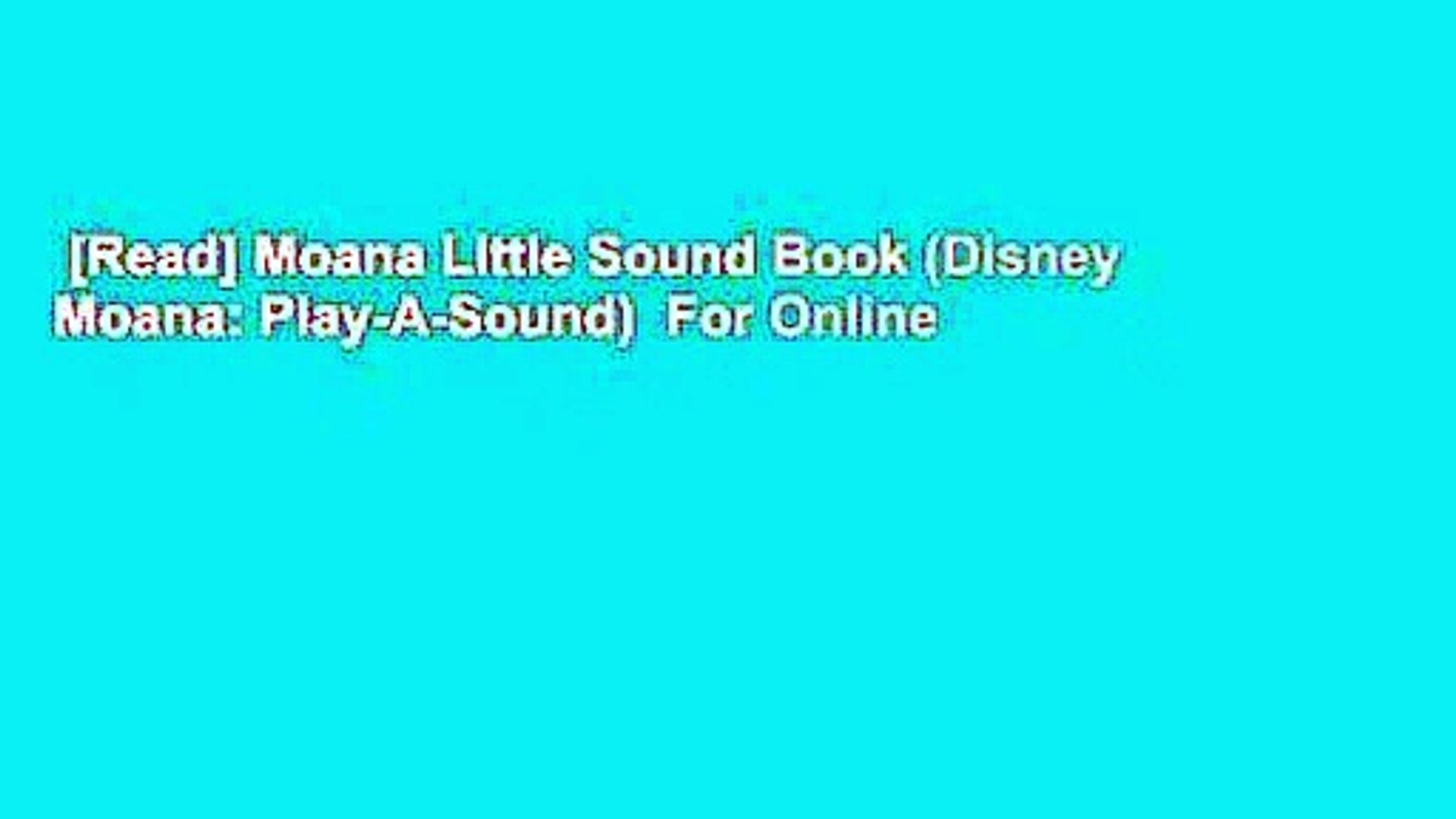 Moana discount online dailymotion