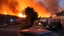 40 viviendas desalojadas en Marbella por un incendio forestal