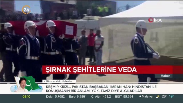 Şırnak Silopi şehitlerimize veda...