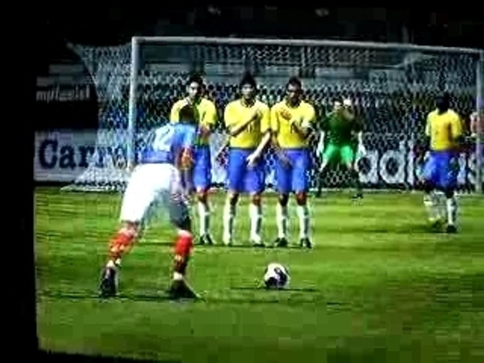 France Brésil Coup Franc Henry