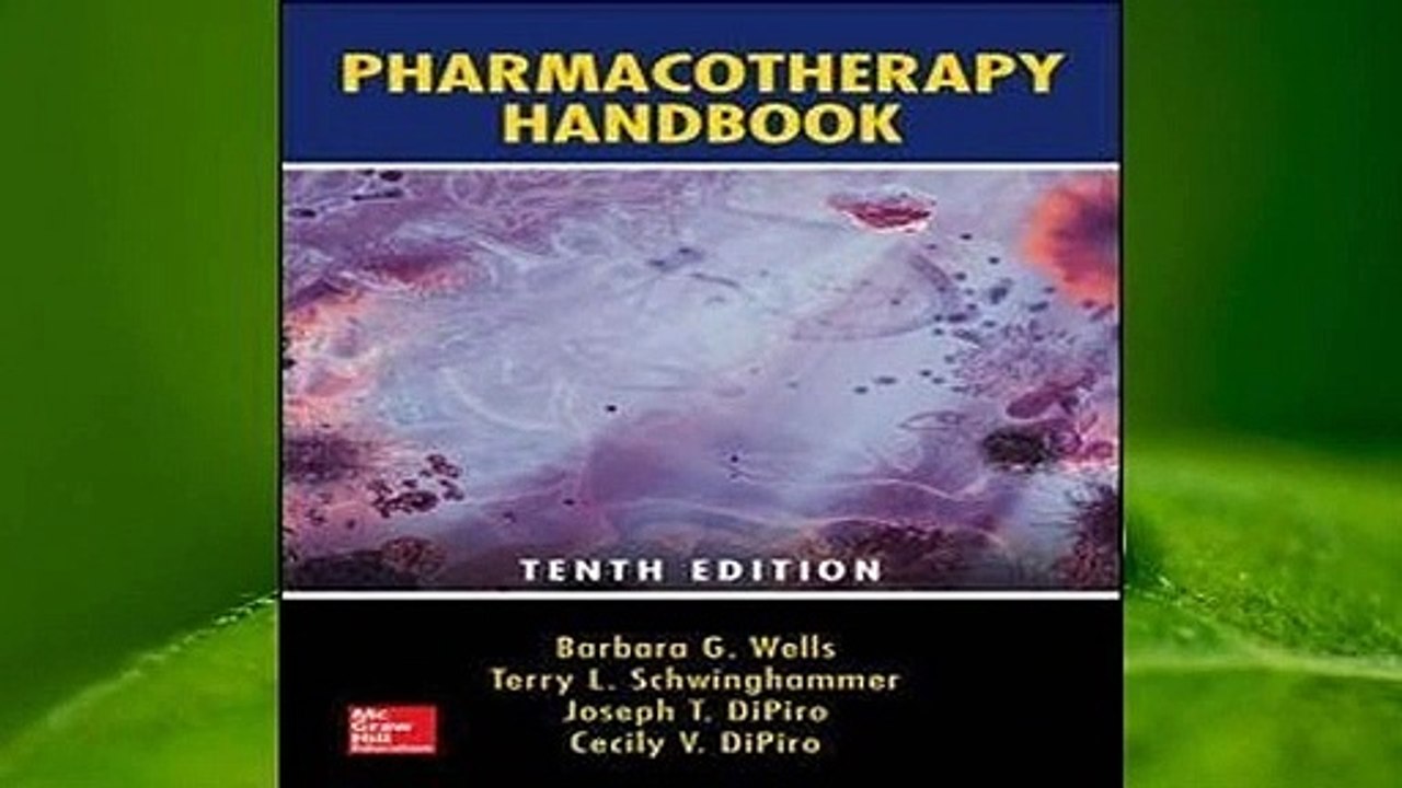 [Doc] Pharmacotherapy Handbook, Tenth Edition