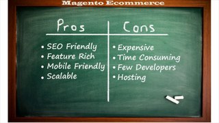 Pros and Cons of Magento eCommerce