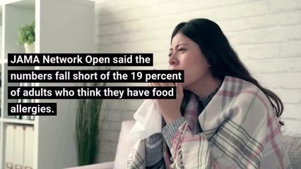 One in 10 adults have a food allergy