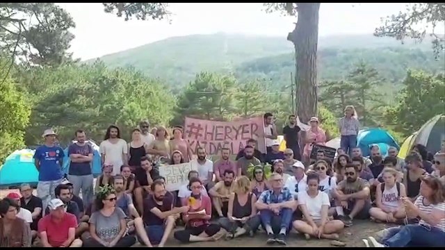 Direniş sürüyor: “Kaz Dağları kurtulursa Salda, Kuzey Ormanları ve Hasan Keyf de kurtulur”