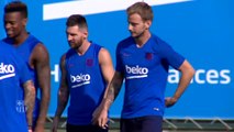 Messi, a punto para debutar en la temporada con el Barça