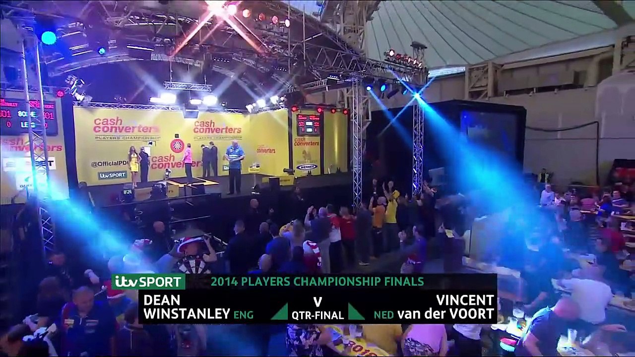 PDC Players Championship Finals 2014  QF - van der Voort vs Winstanley