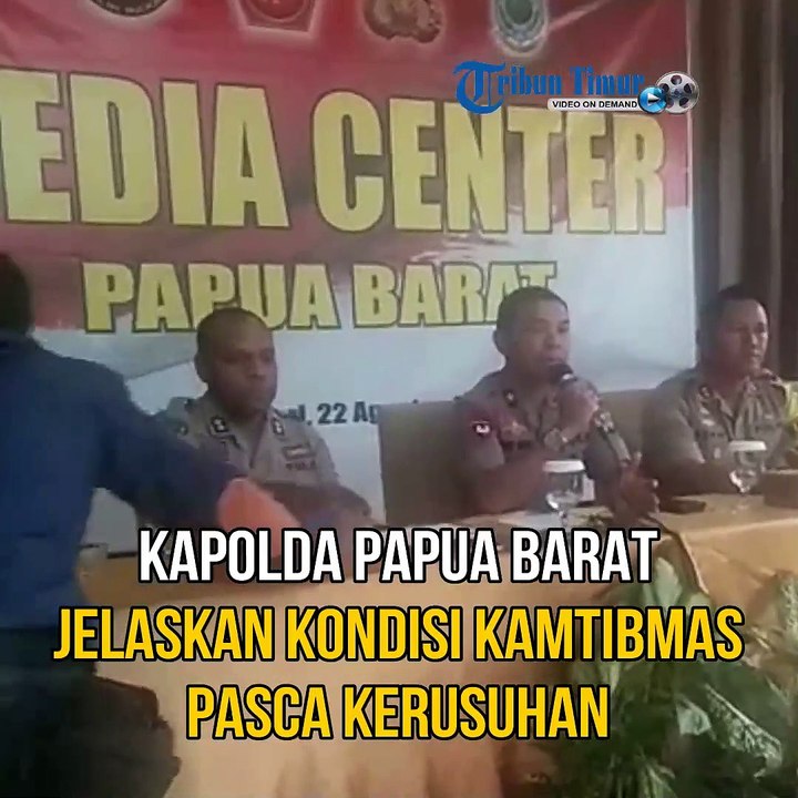 Polda Papua Barat Tetapkan Tiga Tersangka Perampok dan Pembakar Bendera di Manokwari