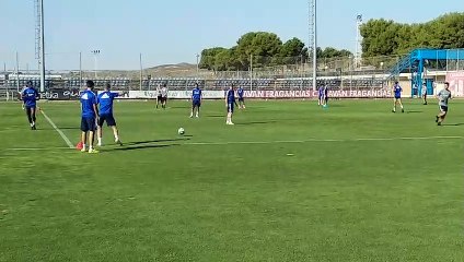 El Real Zaragoza Sigue Preparando el Partido ante la Ponferradina