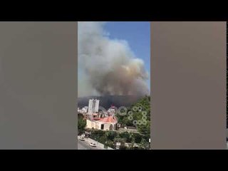 RTV Ora - Zjarr në malin e Shëngjinit