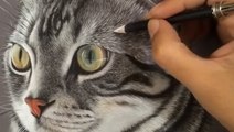 This artist makes hyperrealistic pet portraits