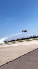 Pakdemirli'nin 'motoru yok' dediği uçaklar gösteri yaptı