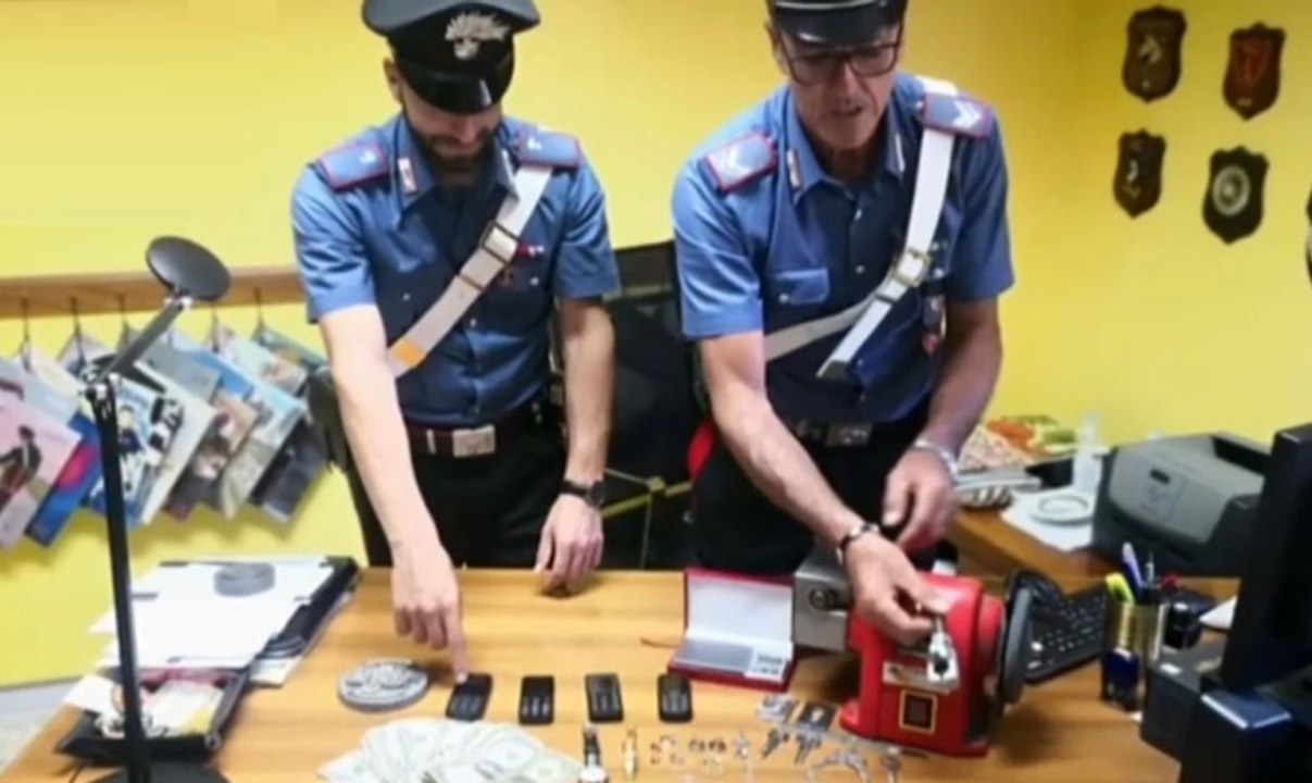 Furti in casa tra Puglia, Basilicata e Calabria. Presa banda di georgiani (23.08.19)