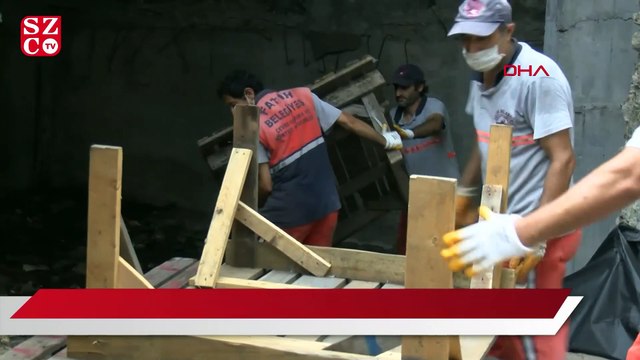 Tarihi sarnıç çöplüğe döndü